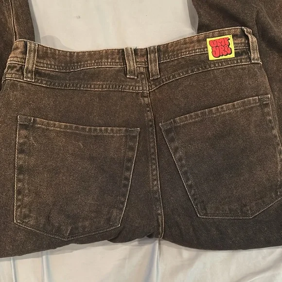 Loose fit brown washed Empyre jeans - Picture 3 of 3